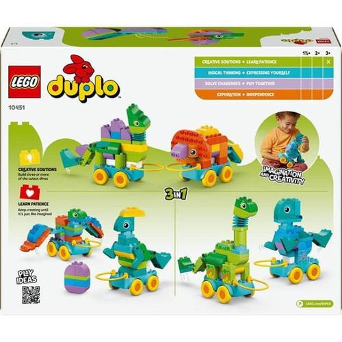 купить Конструктор Lego 10451 Duplo Dinozauri pe roti в Кишинёве 