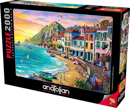 cumpără Puzzle Anatolian A3948 Puzzle 2000 elemente Minunata plaja în Chișinău 