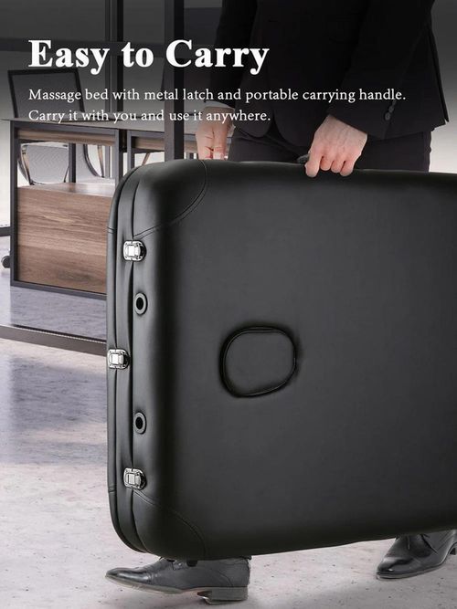 cumpără Masă de masaj Naipo MGBC-301H Black 3 fold ,Aluminum Feet în Chișinău 