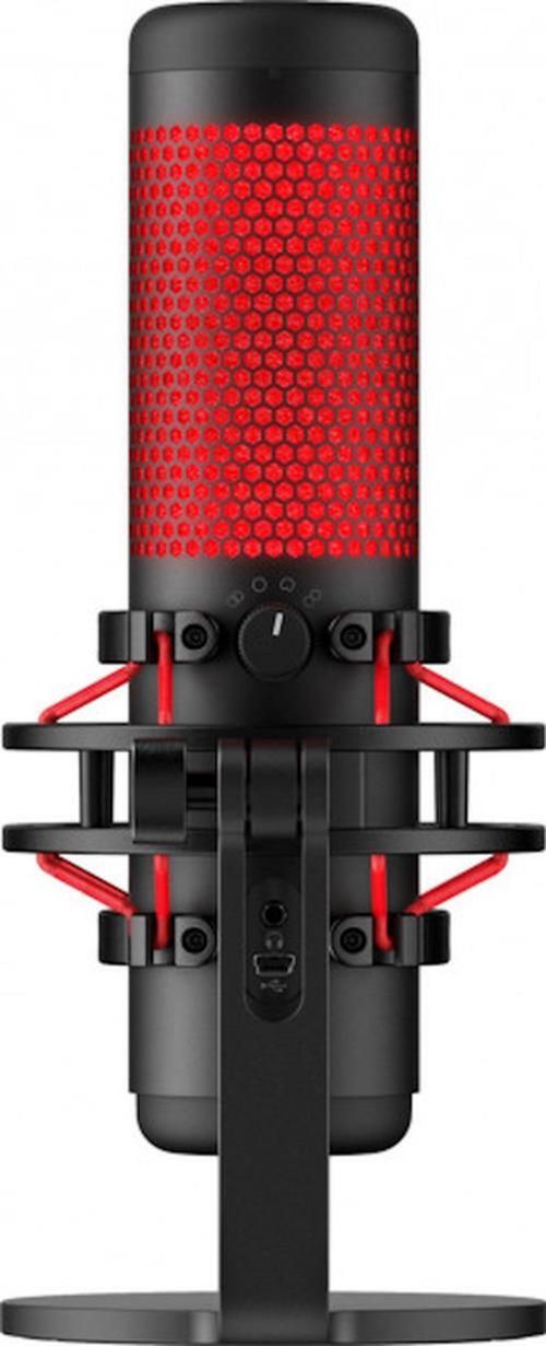 купить Микрофон для ПК HyperX HX-MICQC-BK/4P5P6AA, QuadCast, black/red в Кишинёве 