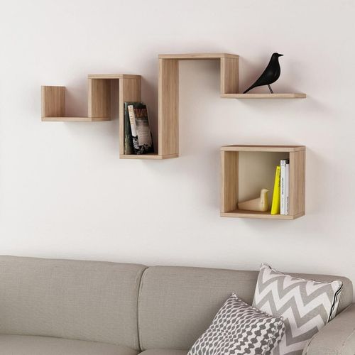 купить Полка декоративная Trendy Urmeaza-Stejar 116x45x20cm (GTR005368) в Кишинёве 