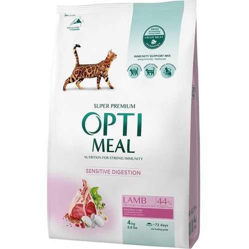 купить Корм для питомцев Optimeal 24231054 Pachet pisici digestie sensibila miel 4 kg в Кишинёве 