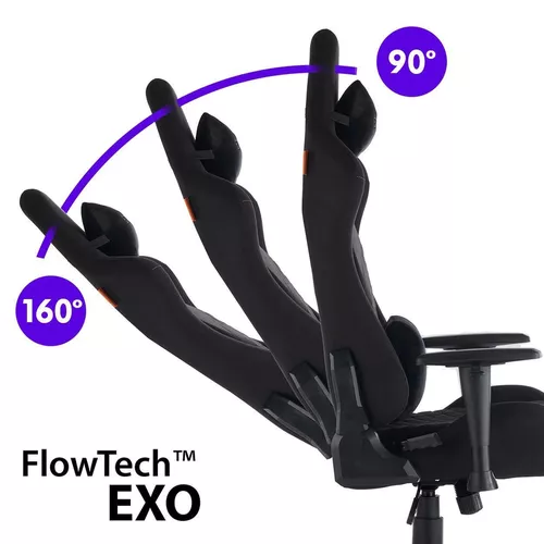 cumpără Fotoliu de birou Sense7 Spellcaster Senshi Edition XL Fabric Black în Chișinău 