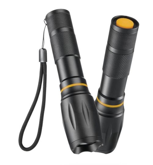 купить Фонарь Hama 228620 W200 LED Torch, Batteries, Zoom, COB, Aluminium, 3 Modes в Кишинёве 