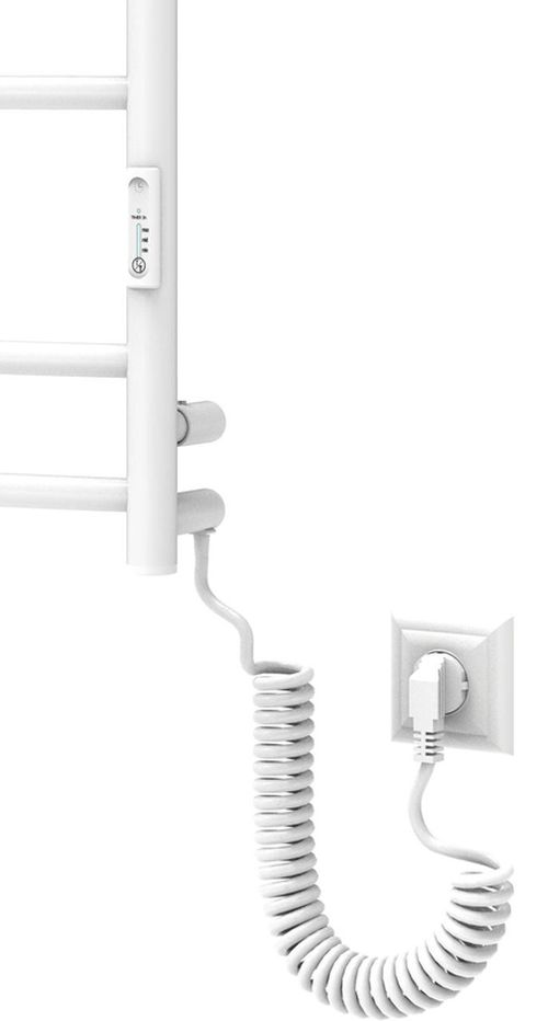 cumpără Uscător de prosoape Elna-Service Ladder-8, 810x480x100mm, inox, alb în Chișinău 