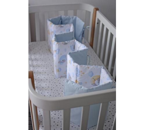купить Детское постельное белье Veres 222.02.1 Sleepy Moon Blue-2 (6ед.) в Кишинёве 