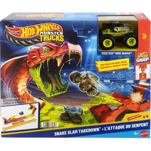 купить Машина Hot Wheels JJN44 Monster Trucks: Snake Attack в Кишинёве 