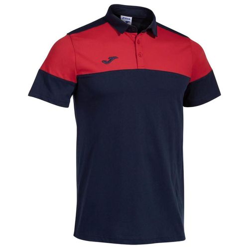 купить Одежда для спорта Joma Crew V Short Sleeve Polo Navy Red (XL) 103297.336 в Кишинёве 