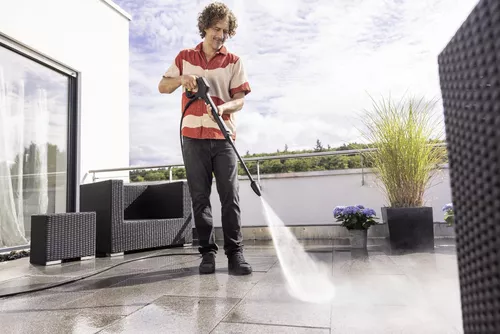 cumpără Aparat de spălat cu presiune mare Karcher K 7 WCM (1.317-400.0) + RM 650 Solutie p/u curatat geam în Chișinău 