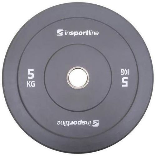 купить Гантель inSPORTline SL-00014309 Disc d=50mm Bumper Plate Go 5kg 31395 в Кишинёве 