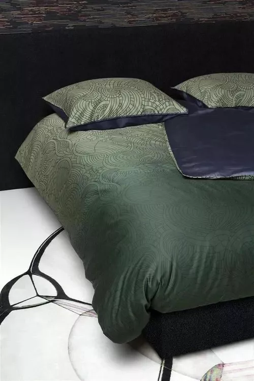 cumpără Lenjerie de pat Moooi 255476 Dodo Pavone 180x200 Green în Chișinău 