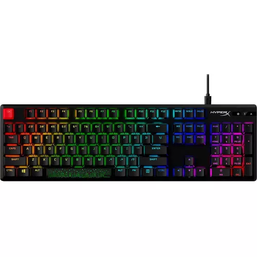 cumpără Tastatură HyperX 639N5AA#ACB, Alloy Origins PBT Aqua (RU layout) în Chișinău 