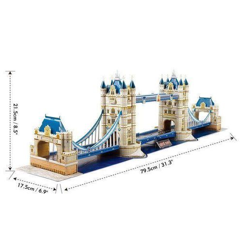 cumpără Set de construcție Cubik Fun DS0978h 3D puzzle Podul Turnului, 120 elemente în Chișinău 