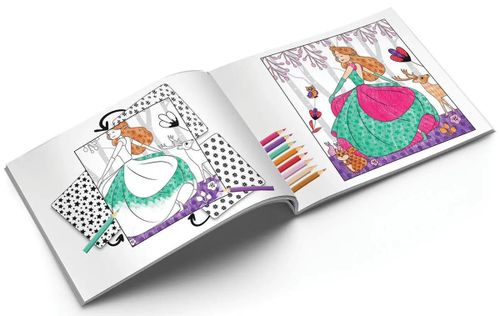 cumpără Set de creație As Kids 1038-21054 As Art Jocul Creioane Colorate Printese în Chișinău 