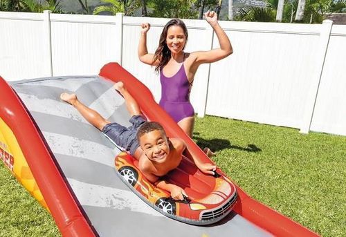 купить Аксессуар для бассейна Intex 57167 topogan gonflabil Racing Fun Slide, 561х119х76cm в Кишинёве 