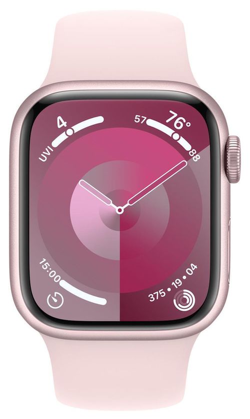 cumpără Ceas inteligent Apple Watch Series 9 GPS 41mm Pink - S/M MR933 în Chișinău 