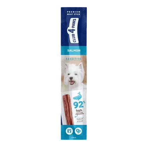 cumpără Hrană pentru animale de companie CLUB 4 PAWS 24230930 Снек Premium, для собак с чувствительным пищеварением, лосось, 40x12гр în Chișinău 
