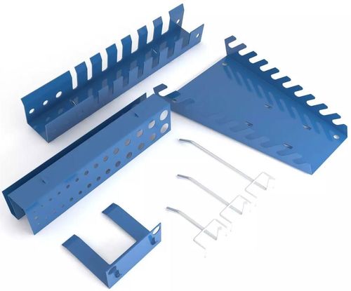 cumpără Sistem de depozitare a instrumentelor Nex Home Panou metalic perforat pentru unelte 1215x575x15 mm, Antracit în Chișinău 