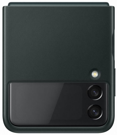 купить Чехол для смартфона Samsung EF-VF711 Leather Cover B2 Green в Кишинёве 