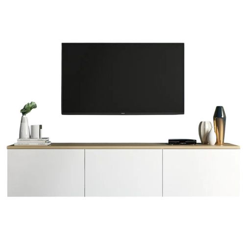 cumpără Comodă TV Trendy Neon, Alb 160x35x32cm în Chișinău 
