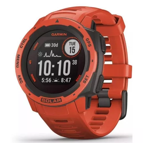 купить Смарт часы Garmin Instinct Solar Flame Red в Кишинёве 