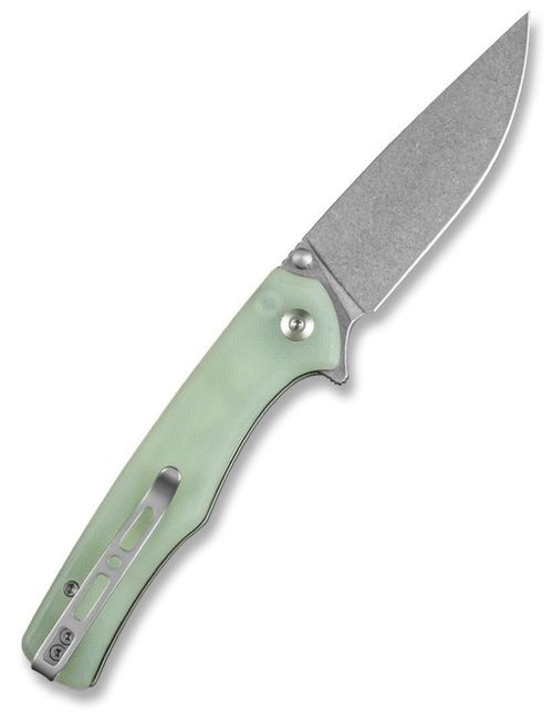купить Нож походный Sencut S21012-1 Crowley, G10, Button Lock в Кишинёве 