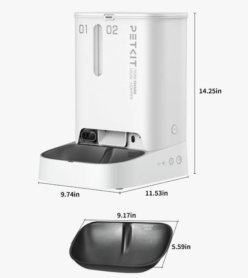 cumpără Bol pentru câini și pisici Petkit Gemini hranitor automat p/u pisici si caini în Chișinău 