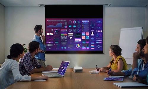 купить Проектор Optoma ML1080, Alb в Кишинёве 