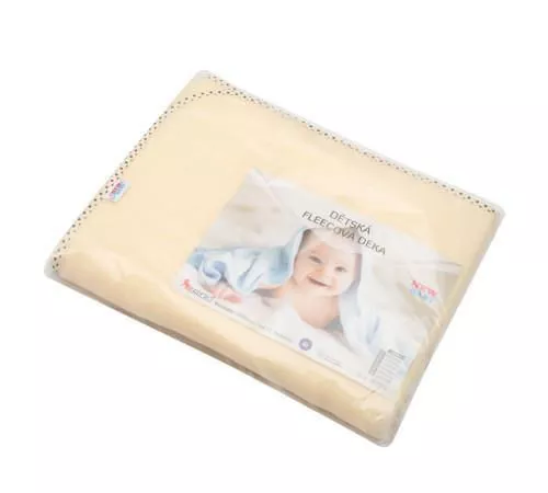 cumpără Lenjerie de pat pentru copii New Baby 44239 Плед флис 75x100 beige în Chișinău 
