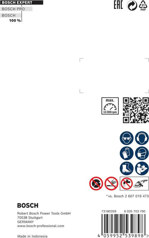 cumpără Disc de tăiere Bosch 2608900654 Disc de taiere cu diamant 115x1.4x10mm în Chișinău 