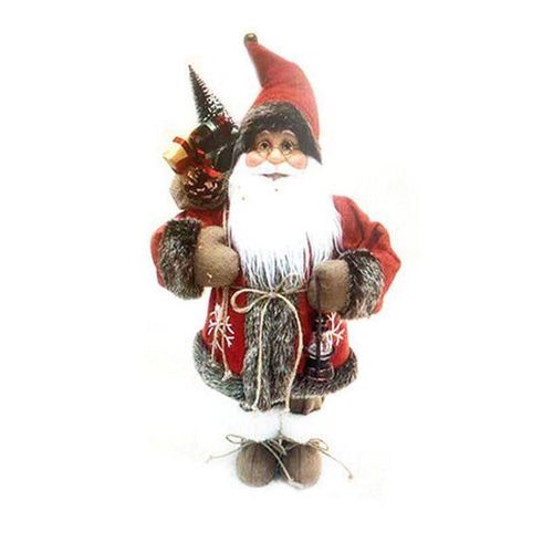 cumpără Decor de Crăciun și Anul Nou Promstore 02535 Дед Мороз в красной шубе с елкой и подарками 30cm în Chișinău 