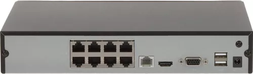 купить Регистратор Hikvision NVR DS-N108P 8ch with 8 PoE в Кишинёве 