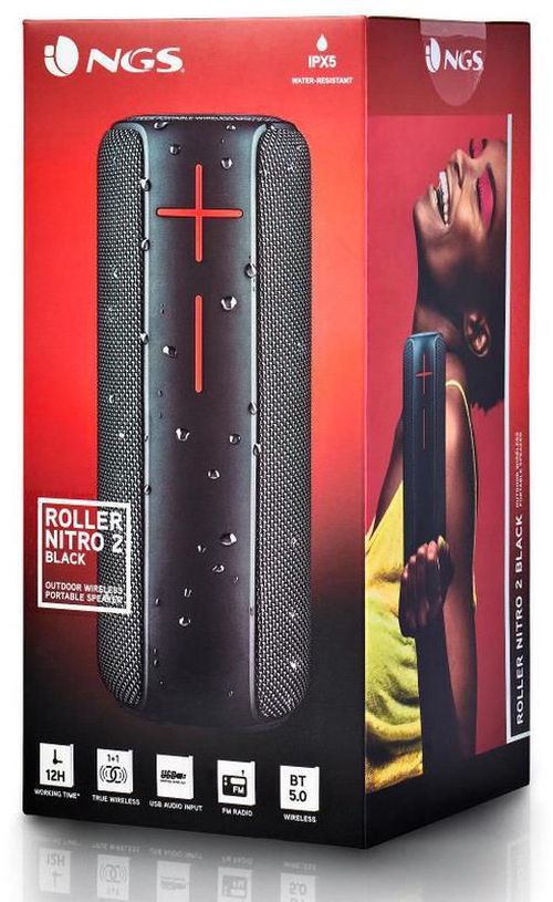 cumpără Boxă portativă Bluetooth NGS ROLLER NITRO 2 Black în Chișinău 