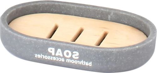 купить Мыльница Bisk 07781 DAKAR gri в Кишинёве 