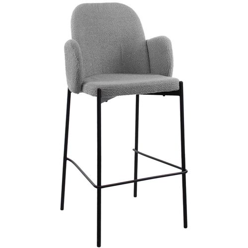 купить Барный стул Deco Bar Cosmo Dark Grey в Кишинёве 