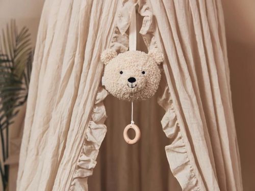 купить Игрушка-подвеска Jollein 043-001-67007 Teddy Naturel (muzicala) в Кишинёве 