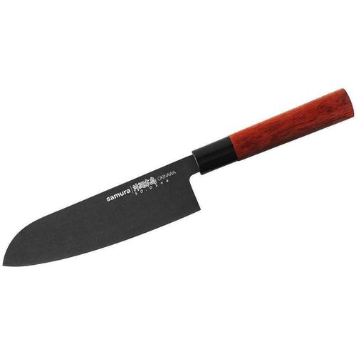 купить Нож Samura OKINAWA Stonewash Santoku 175mm (SO-0194B) в Кишинёве 