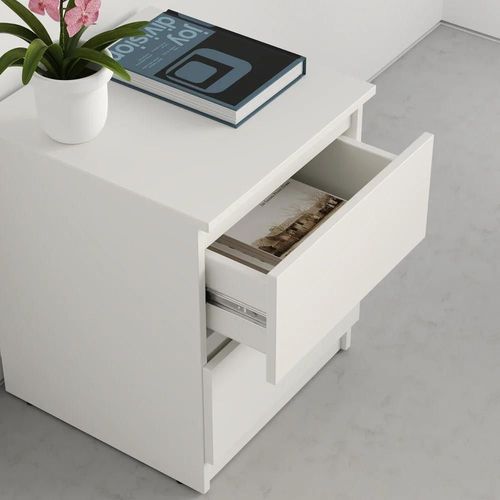 cumpără Noptieră MebelStar NEO 40x43x53 White (MBS-1004) în Chișinău 