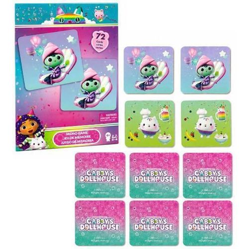 купить Настольная игра Spin Master 20148270 Memo: Gabby's Dollhouse в Кишинёве 