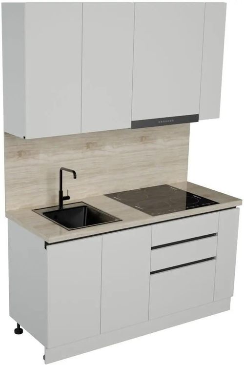 cumpără Mobilă pentru bucatarie ArtFlame GOLA White (1.6 m.l.) în Chișinău 
