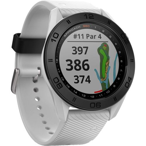 cumpără Ceas inteligent Garmin Approach S60 - White GPS golf watch with white silicone band în Chișinău 