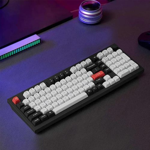 купить Клавиатура Keychron Q5 HE QMK Wireless Custom Full-Metal Mechanical Keyboard (Q5H-M1), Carbon Black в Кишинёве 