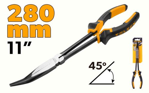 купить Плоскогубцы Tolsen Cleste cu varf ascutit lung indoit 45 grade 280mm (10291) в Кишинёве 