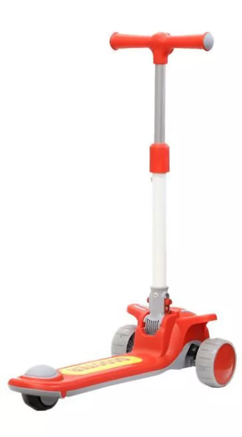 cumpără Trotinetă New World 2611 Cosmonaut cu 3 rot, rosu, 61629 în Chișinău 