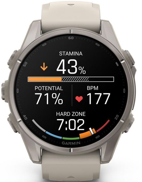 cumpără Ceas inteligent Garmin Fenix 9, 43mm, Bare Ti, Fog Gray Band (010-04761-01) în Chișinău 