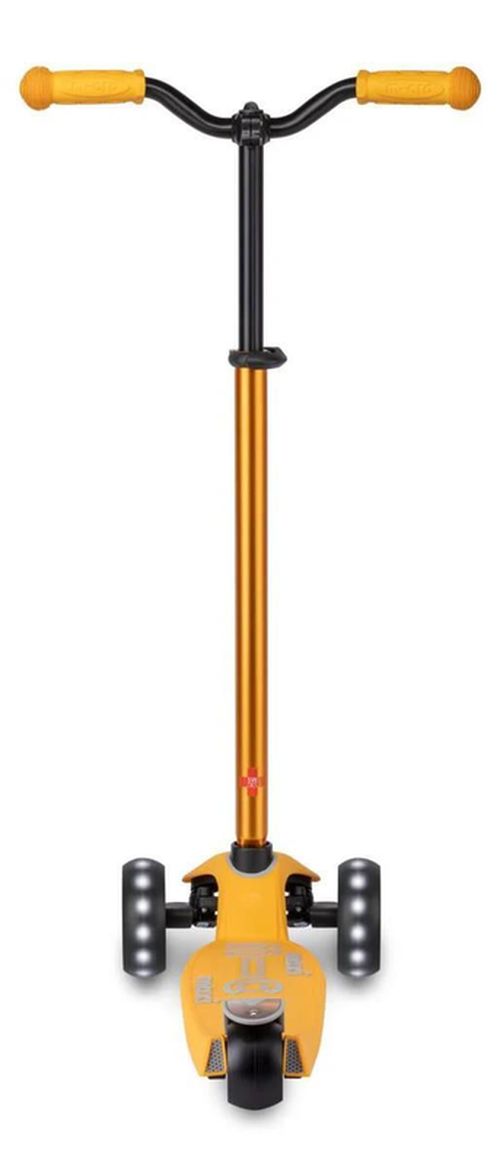 купить Самокат Micro MMD041 Maxi Deluxe Pro LED Sunburst Yellow в Кишинёве 