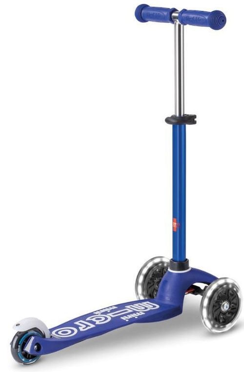 cumpără Trotinetă Micro MMD176 Mini Deluxe LED Blue White în Chișinău 