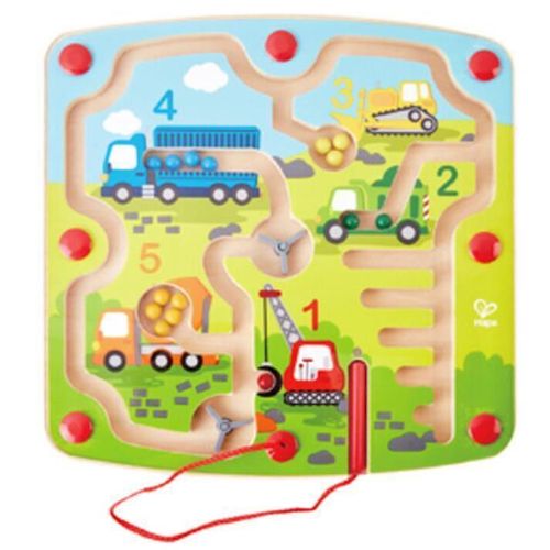 купить Головоломка Hape E1713 Labirint magnetic Teren de construcții в Кишинёве 