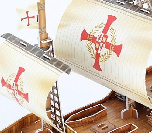 cumpără Set de construcție Cubik Fun T4008h 3D Puzzle Santa Maria schooner în Chișinău 