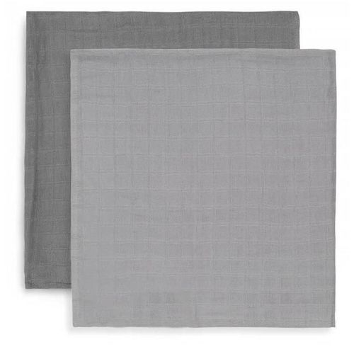 cumpără Accesoriu pentru înfășat Jollein 435-852-65308 Pelinci din bumbac Bamboo Storm Grey, 115x115 cm, 2 buc. în Chișinău 